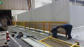 installing barrier 2