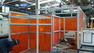 welding booth 1a welding booth 1a